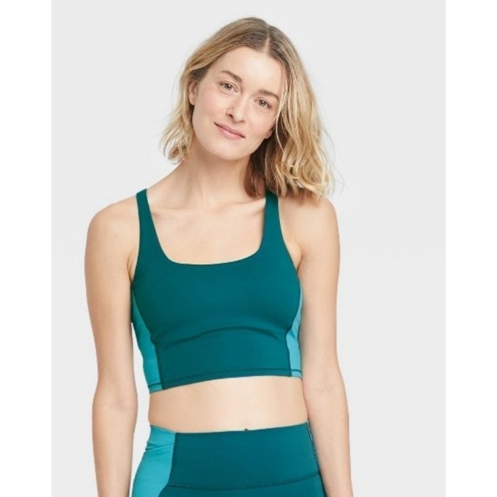 All in Motion Light Support  Longline Strappy Bra